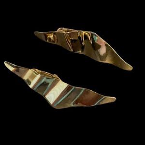 Modern Vintage Clip Earrings 